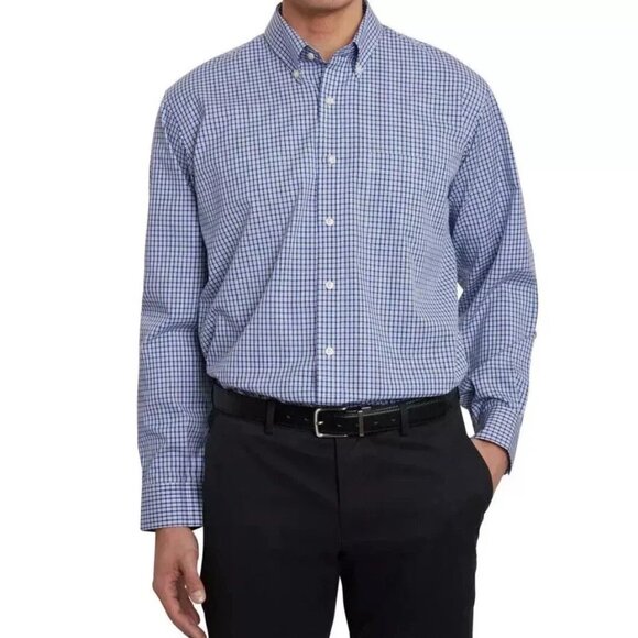 Kirkland Signature Men's Traditional Fit Non-Iron Dress Shirt | 16.5 x 36/37 - Picture 1 of 6